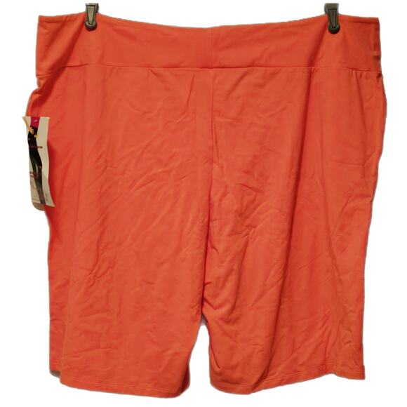 Women with Control Coral Shorts with pockets 3X NWT - Picture 2 of 6